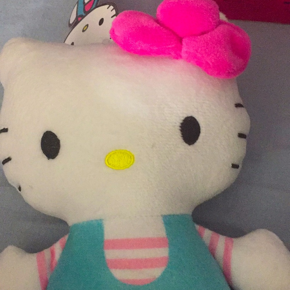 Dog toy hello kitty plush that speaks!!!!